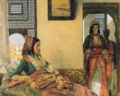 Life in the Hareem, Cairo - 约翰·费德里克·里维斯